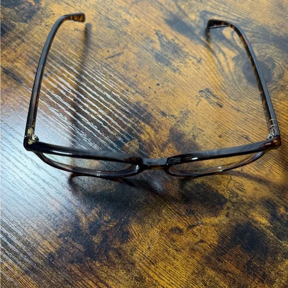 Lane Bryant Brown Tortoise Shell Blue Light Eyeglasses - Picture 3 of 3